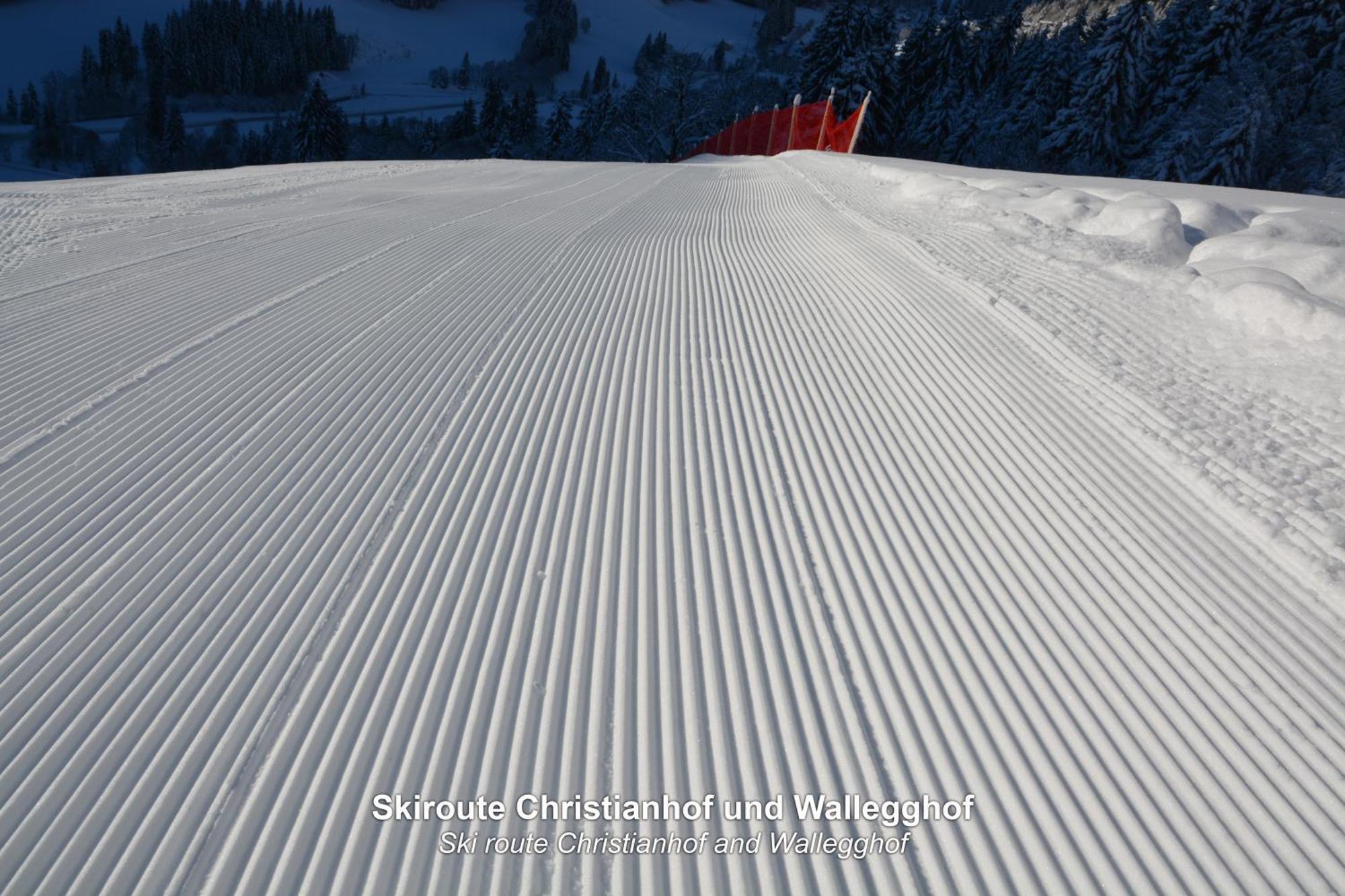 Ski In-Ski Out - Gaestehaeuser Saalbach-Hinterglemm - Wallegghof Christianhof Dış mekan fotoğraf